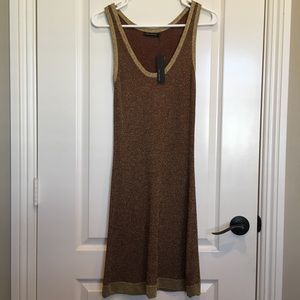 The Limited Bodycon Gold/Metallic Dress